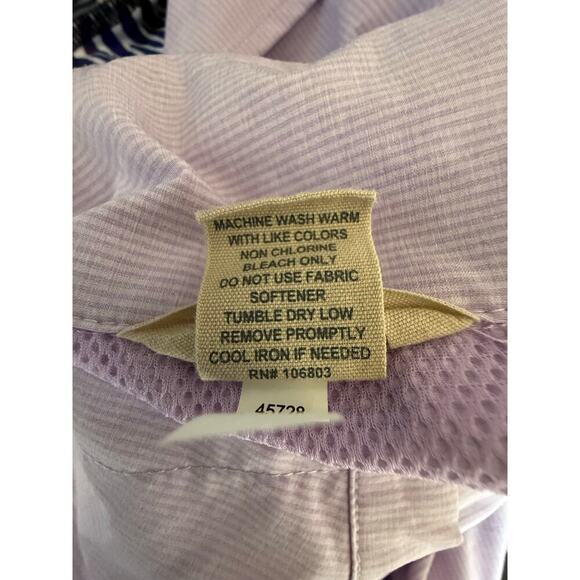 Duluth Trading Co Shirt Womens L Sol Survivor Sun Protection 1/4 Snap Tunic - Picture 8 of 8